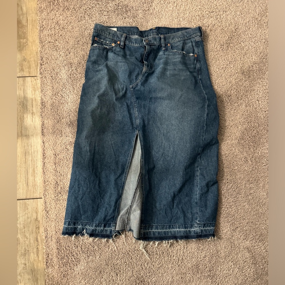 Gap Denim Maxi Skirt